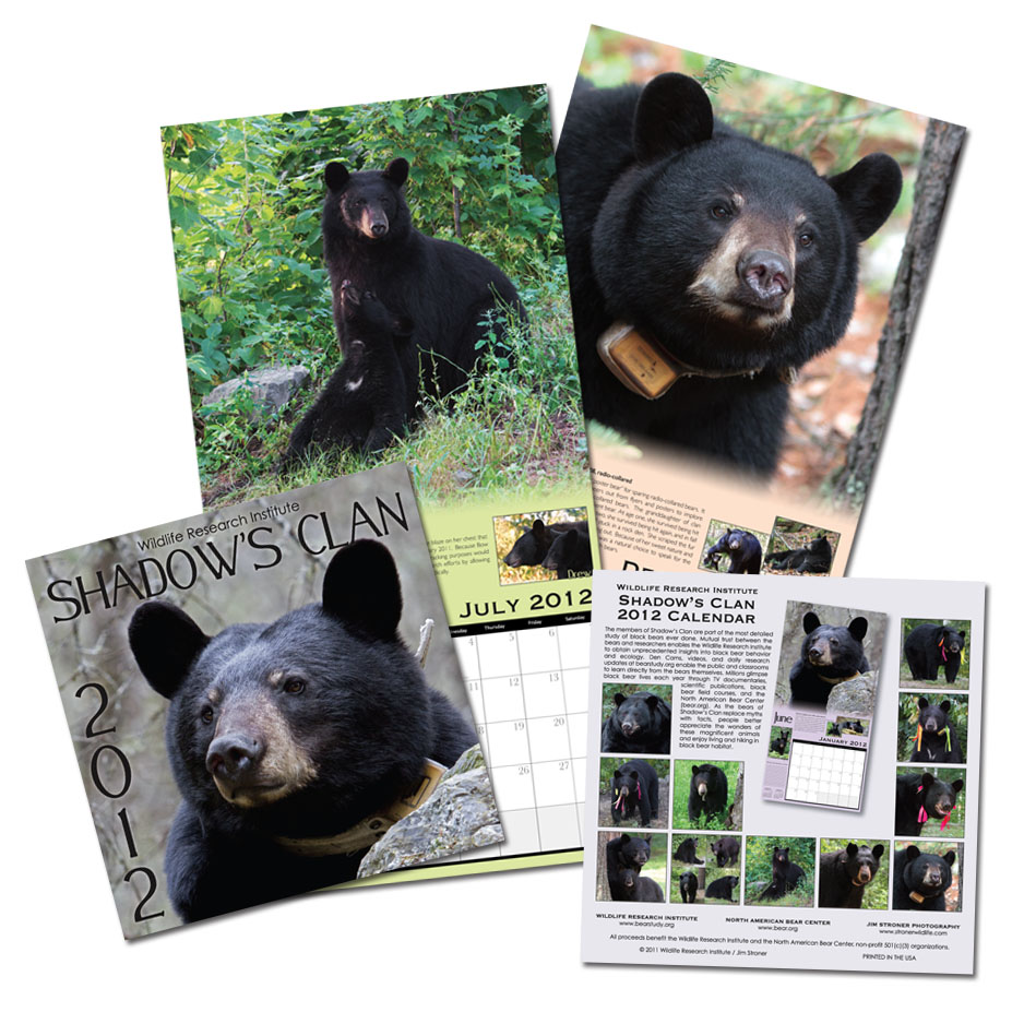 Shadow's Clan 2012 calendar