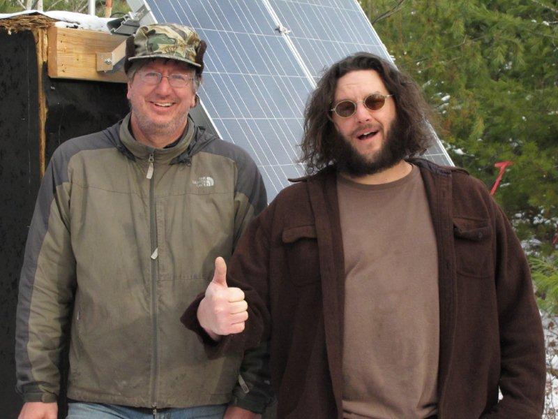 Engineer Jim Stroner and our new field technician Ted Parvu