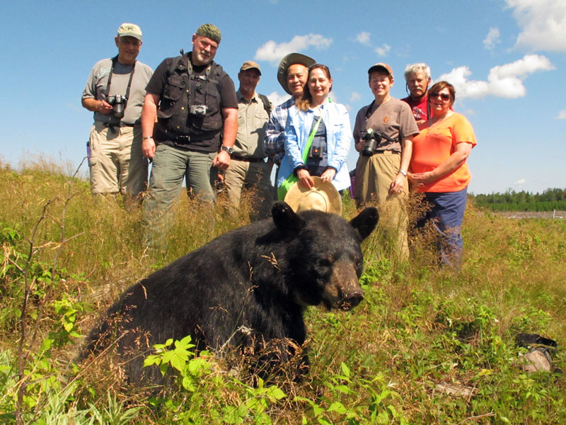 June with bear participants - July 9, 2012