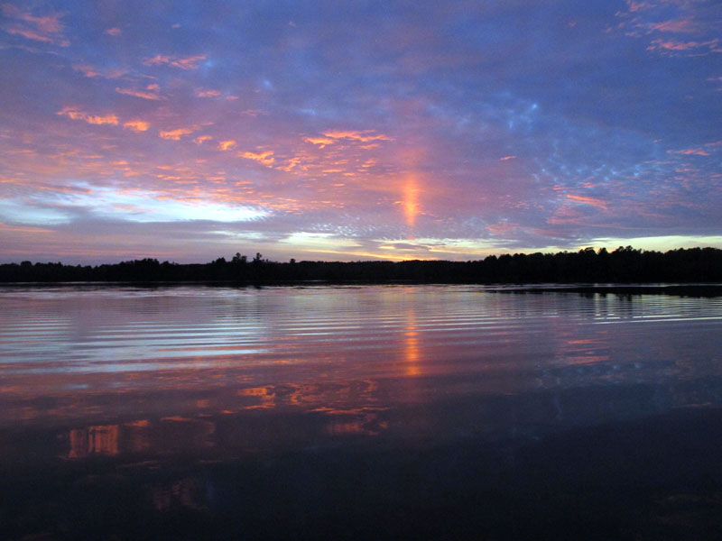 Spectacular end to the day! - Sept 28, 2012