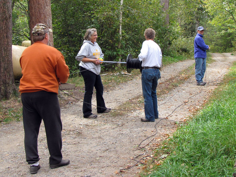 Face your partner...