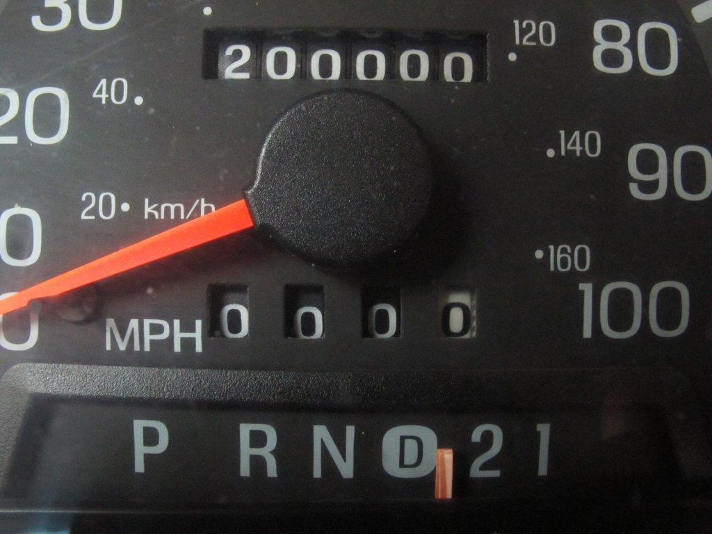 Ford van odometer