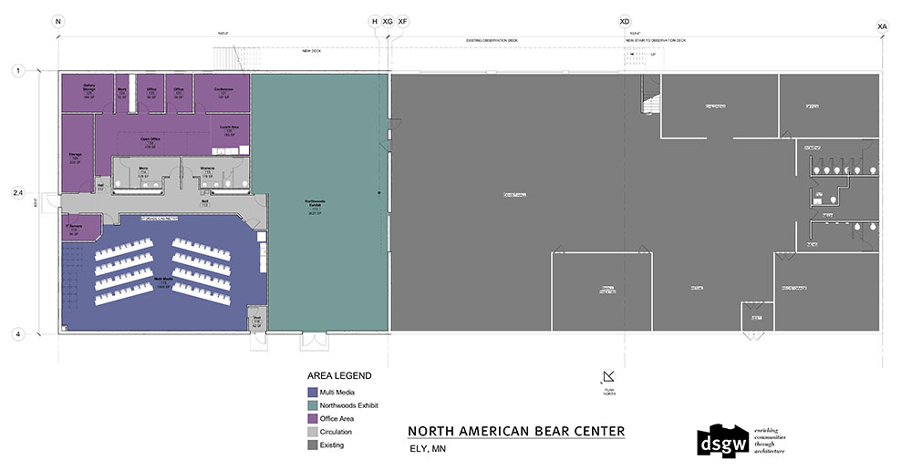 Floor plan of Hope Learning Center addition - Feb 7, 2013