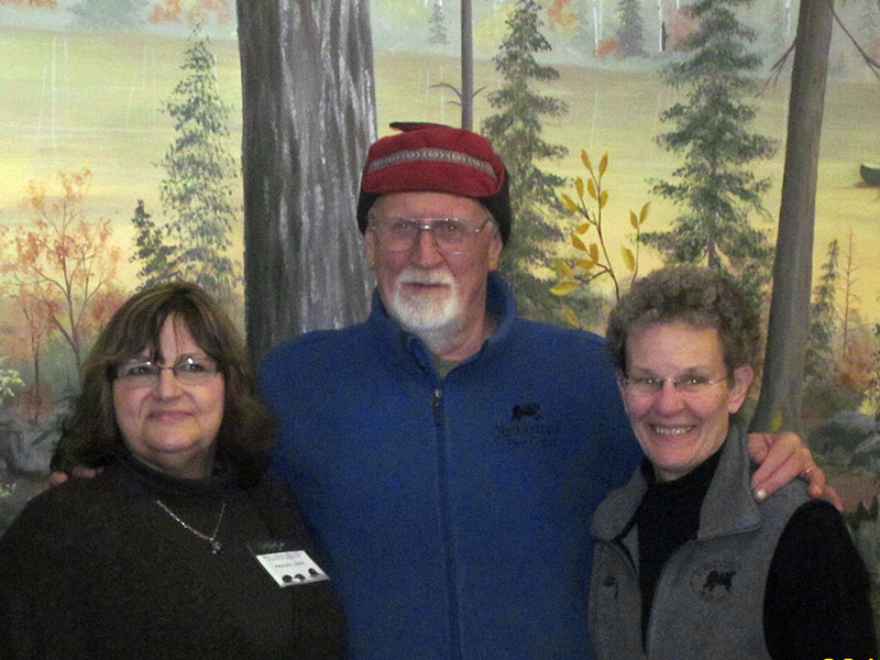 Nadine Long, Lynn Rogers, and Judy Thon