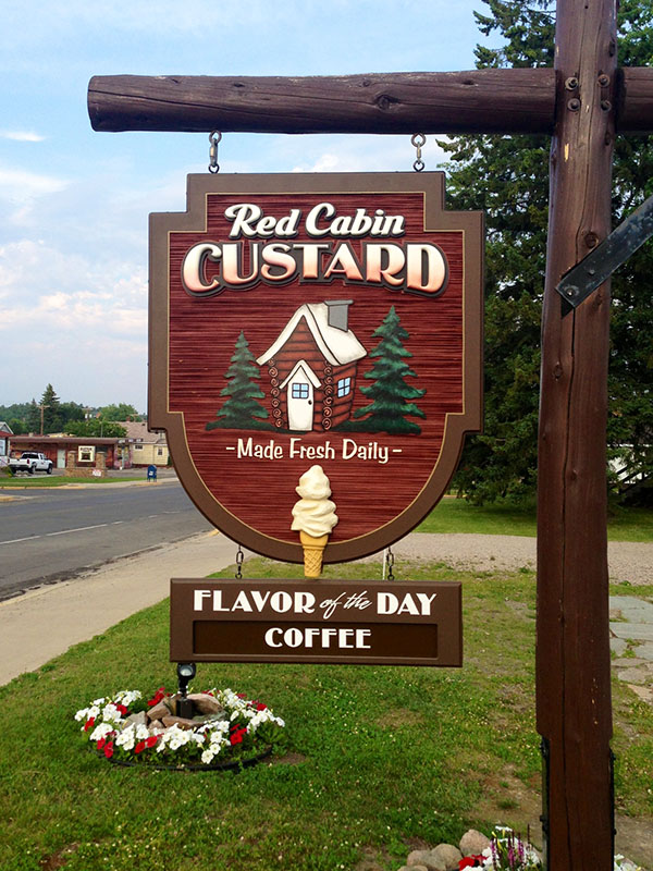 A welcome sight on a sweltering day!