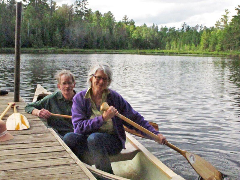 Course participants out for a paddle