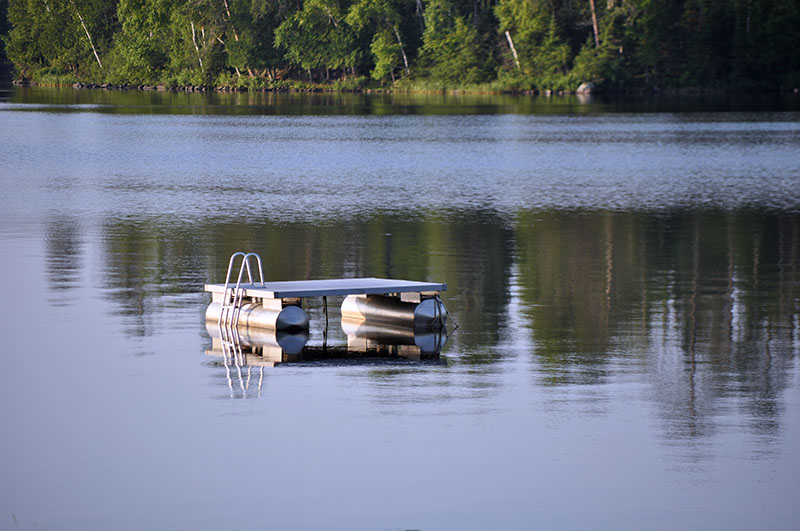 An inviting sight as temps reach into the 90's F