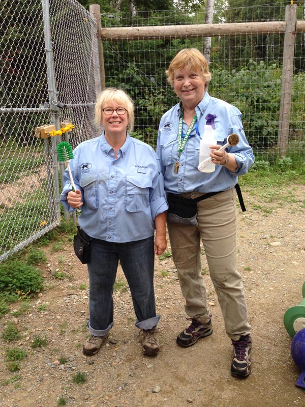 Bear Educators at the ready