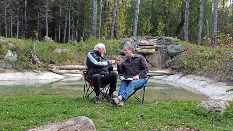 Lynn Rogers and Scott Edgett