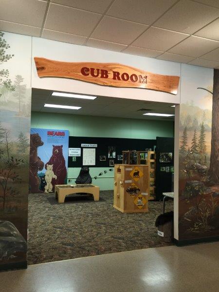Cub Room sign