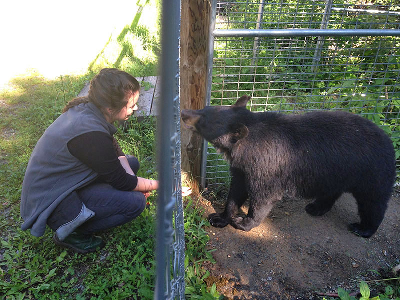 Eva getting to know Holly
