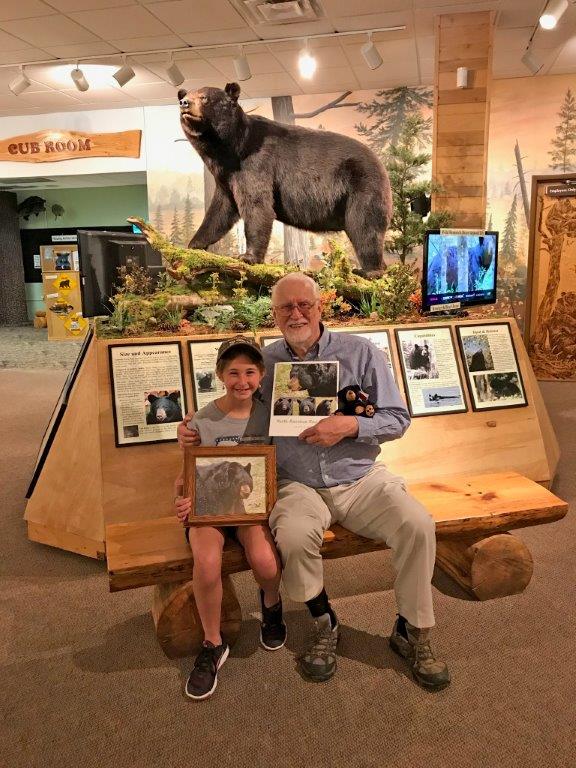 Lynn Rogers and Veronica