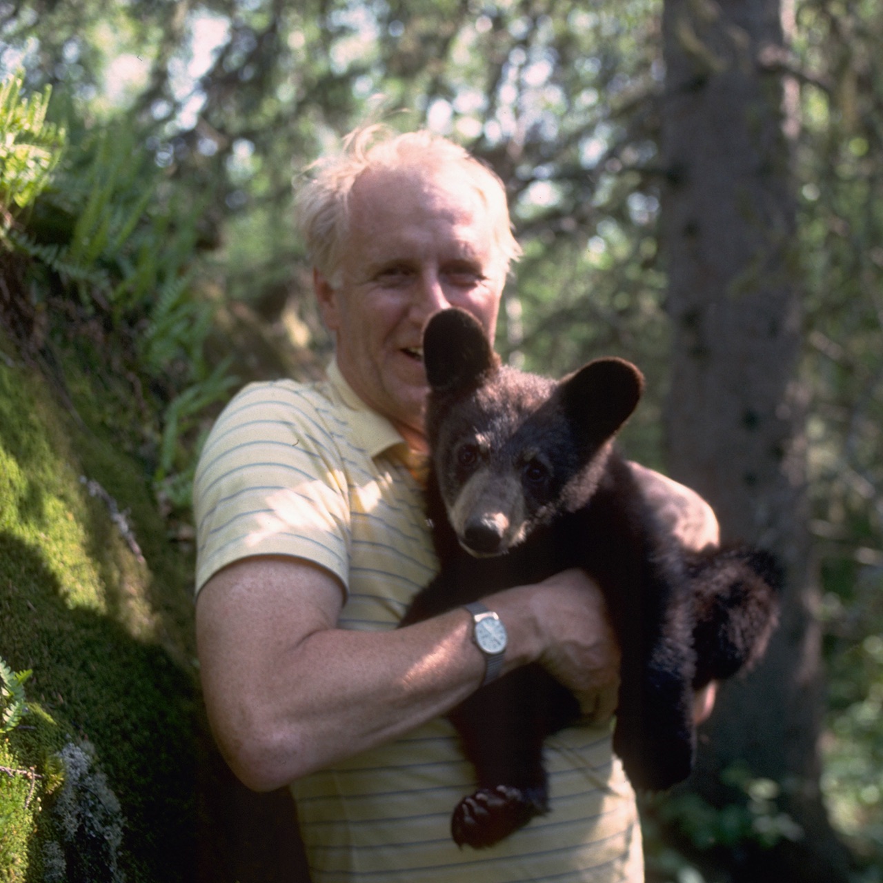 Lynn with cub