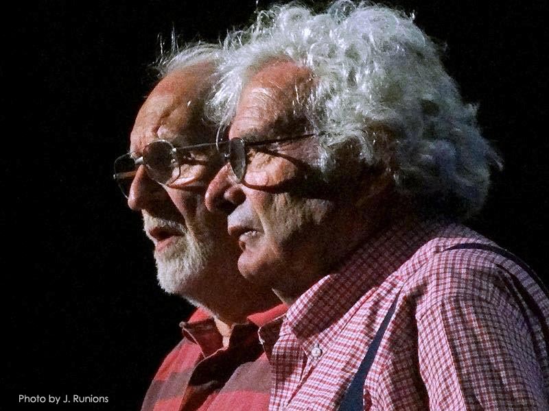 Lynn Rogers and Charlie Russell - photo by Jackie Runions