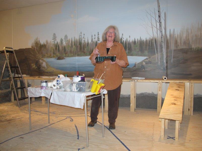 Maureen O'Brien in 2015 - Northwood Ecology Hall